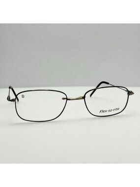 Flex So Right Air Flex 502 Gun/Black Eyeglasses Eye Glasses Frames 52-19